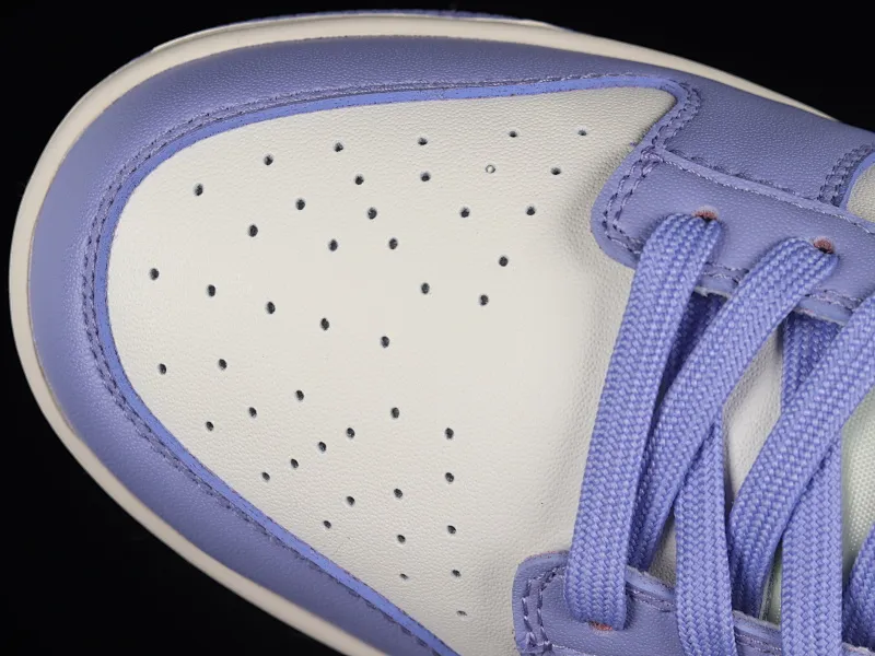 All categories Nk SB Dunk series Nk SB Dunk Low low-top sneakers N version Nk SB Dunk Low white, blue and pink color SB smashed backboard fashion casual sneakers DD1503-500